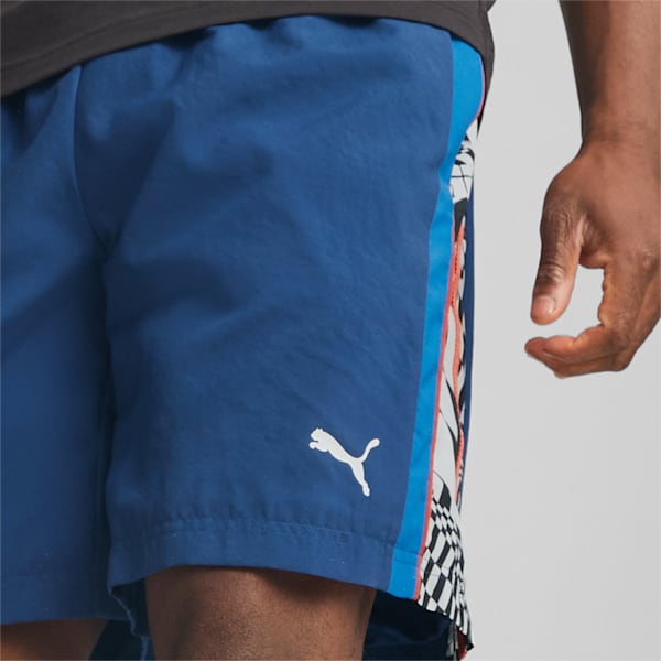 BMW M Motorsport 8.5" Men's Statement Shorts, Pro Blue-M color, extralarge